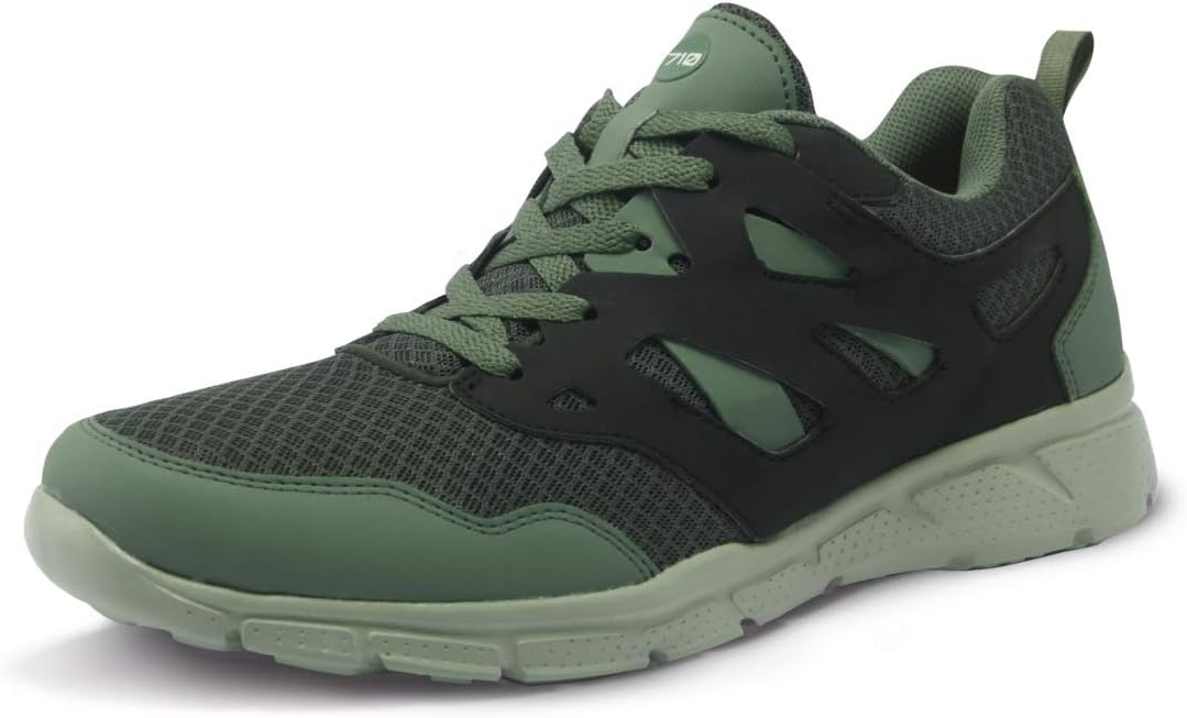 TSLA Men's Sports Running Shoes, Lightweight Breathable Walking Casual Sneakers, Performance Gym Training Athletic Shoes