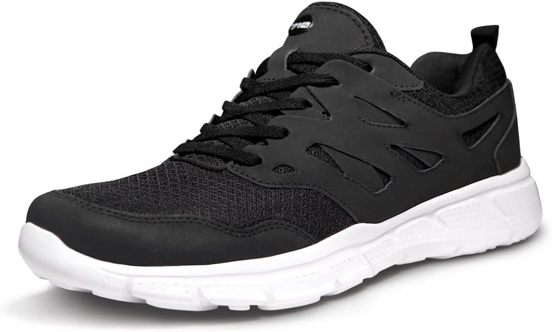 TSLA Men's Sports Running Shoes, Lightweight Breathable Walking Casual Sneakers, Performance Gym Training Athletic Shoes