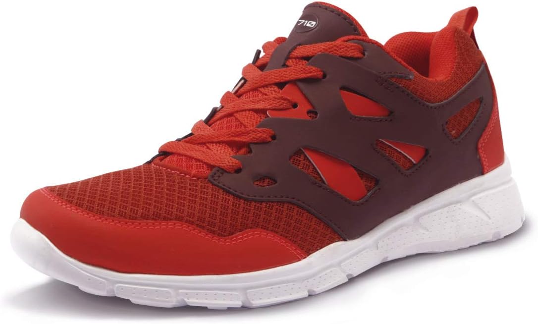 TSLA Men's Sports Running Shoes, Lightweight Breathable Walking Casual Sneakers, Performance Gym Training Athletic Shoes