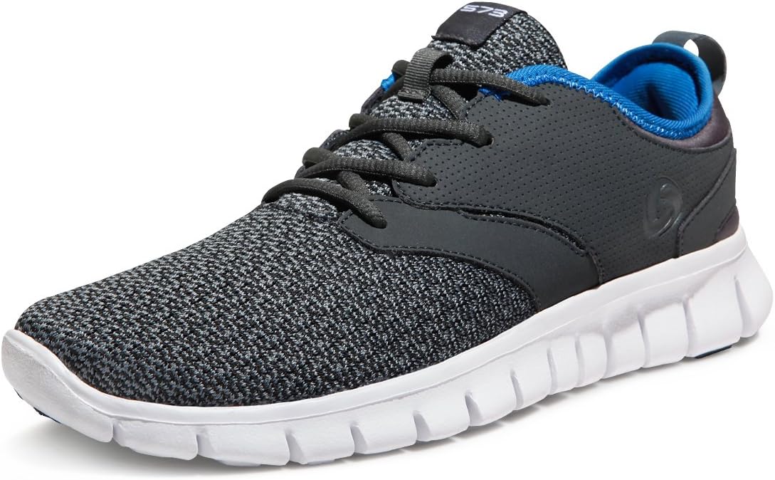 TSLA Men's Sports Running Shoes, Lightweight Breathable Walking Casual Sneakers, Performance Gym Training Athletic Shoes