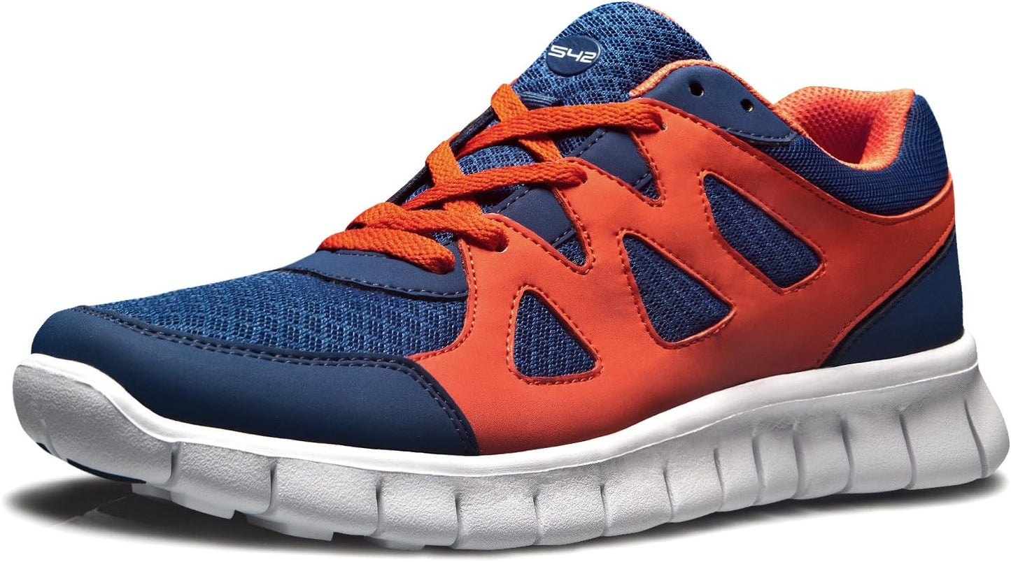 TSLA Men's Sports Running Shoes, Lightweight Breathable Walking Casual Sneakers, Performance Gym Training Athletic Shoes