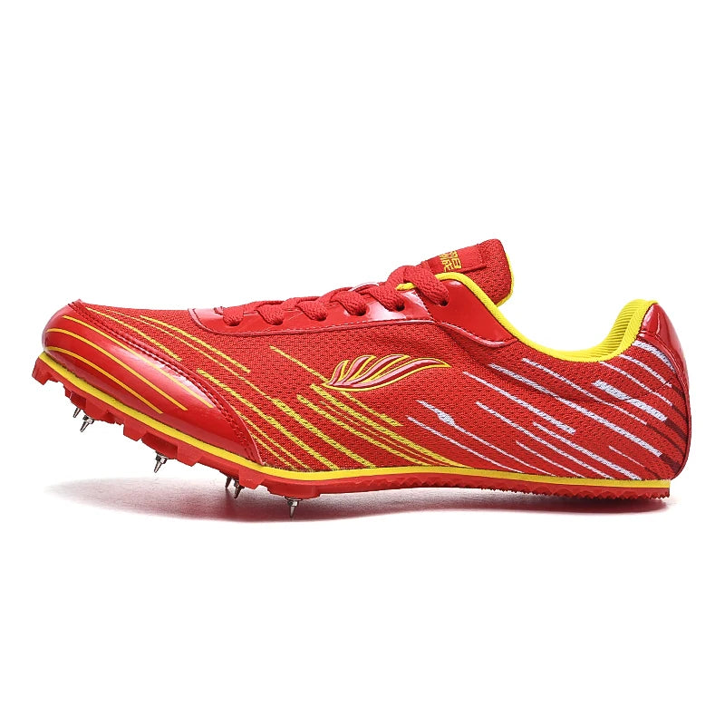 Size32-45 kids Track Field Events Sprint 8 Spikes Sport Shoes Professional Middle Distance Running Race Spikes Sneakers Men