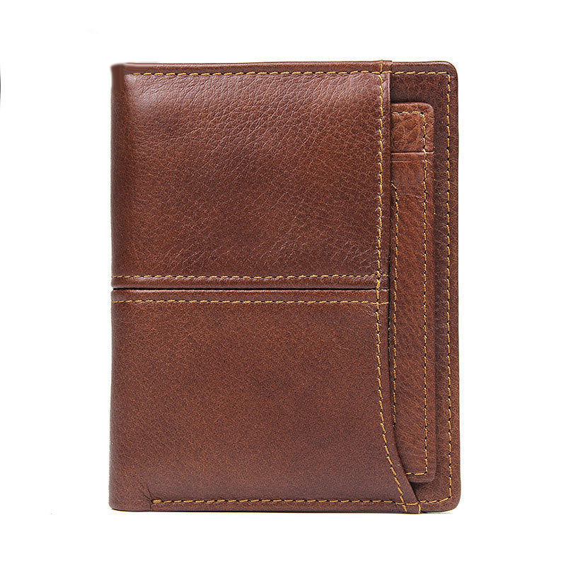 Fashionable men's leather wallet
