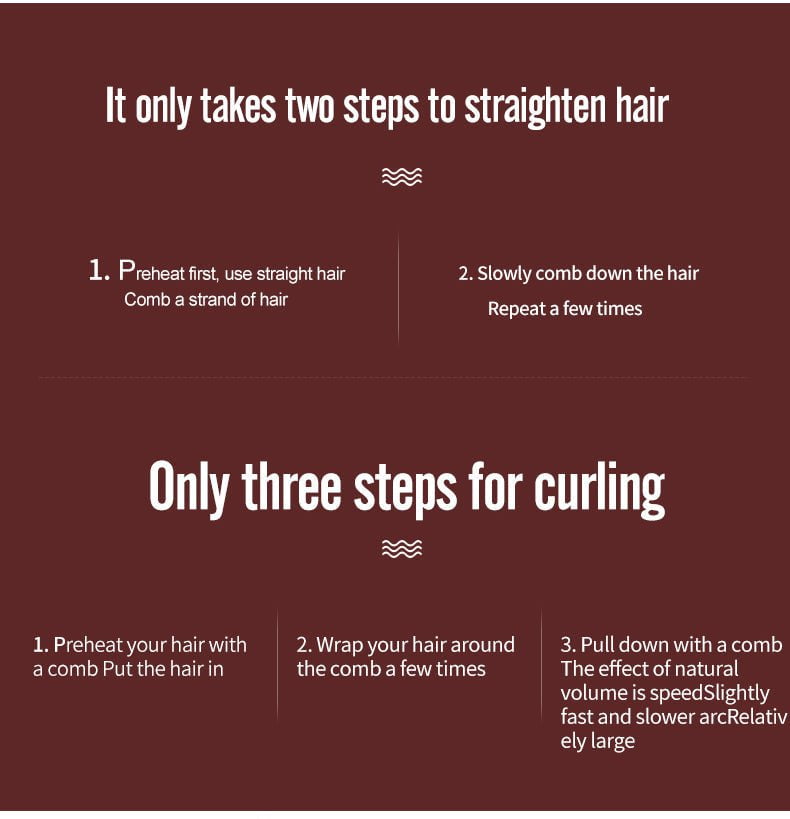 pipicars Multifunctional Hair Straightener