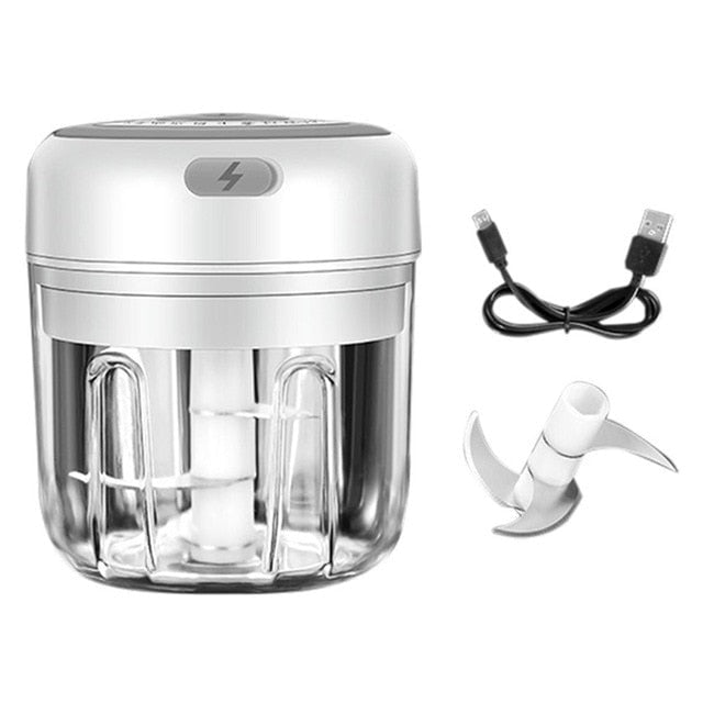 pipicars Mini USB Electric Garlic Masher 100/250ml