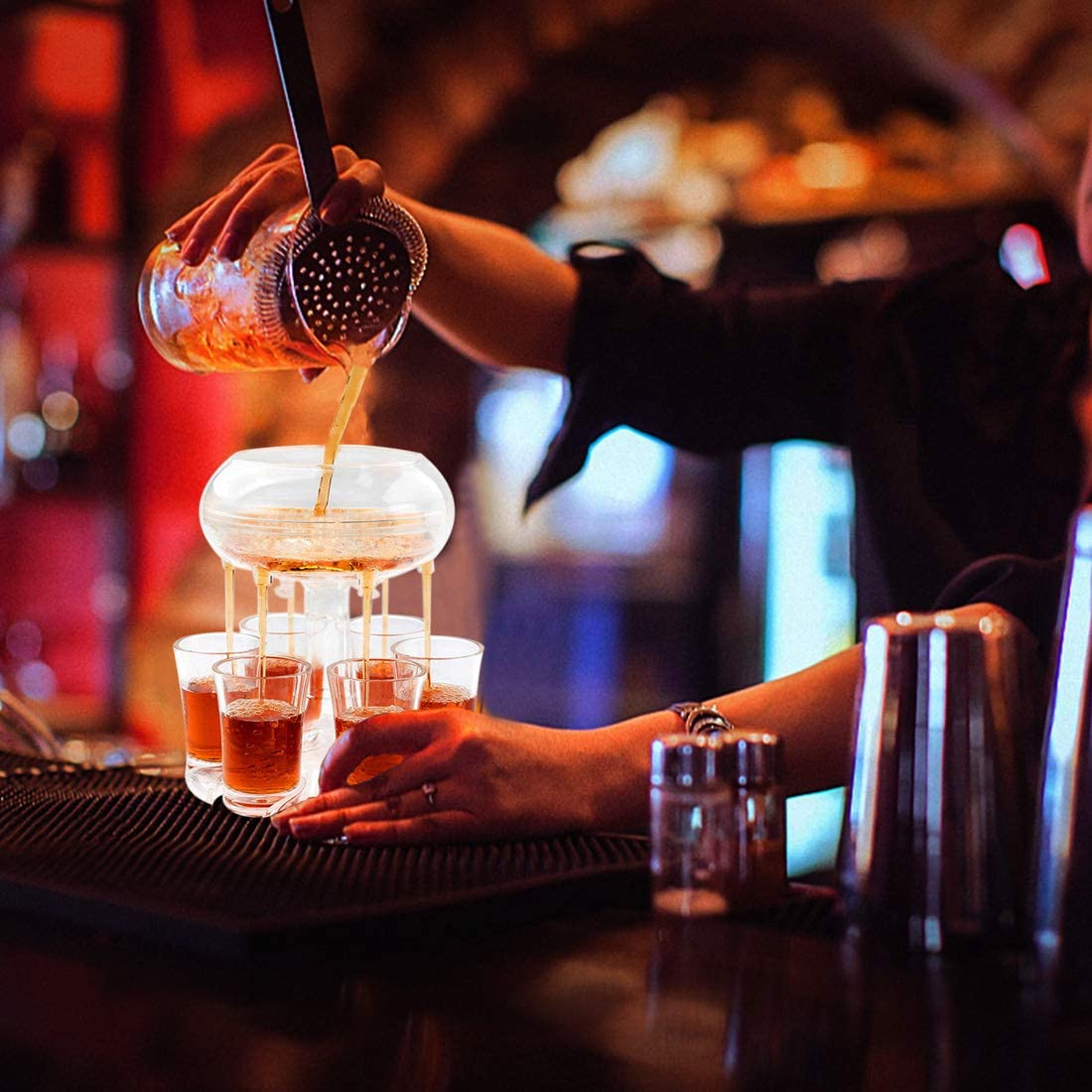 pipicars Holder Bar Glass Bottle Dispensers