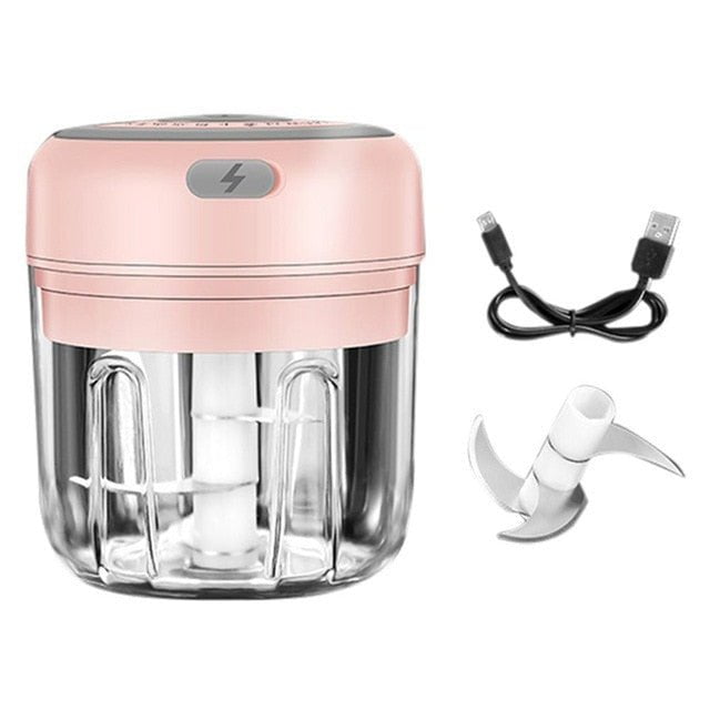 pipicars Mini USB Electric Garlic Masher 100/250ml