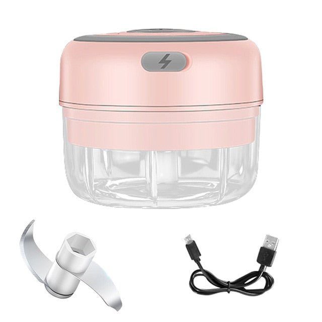 pipicars Mini USB Electric Garlic Masher 100/250ml