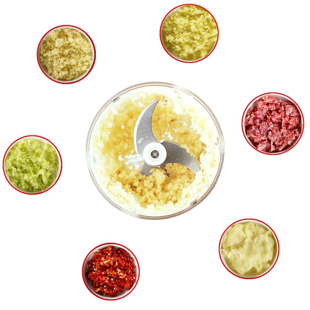 pipicars Mini USB Electric Garlic Masher 100/250ml