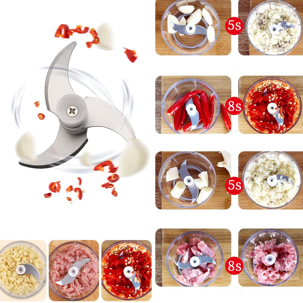 pipicars Mini USB Electric Garlic Masher 100/250ml