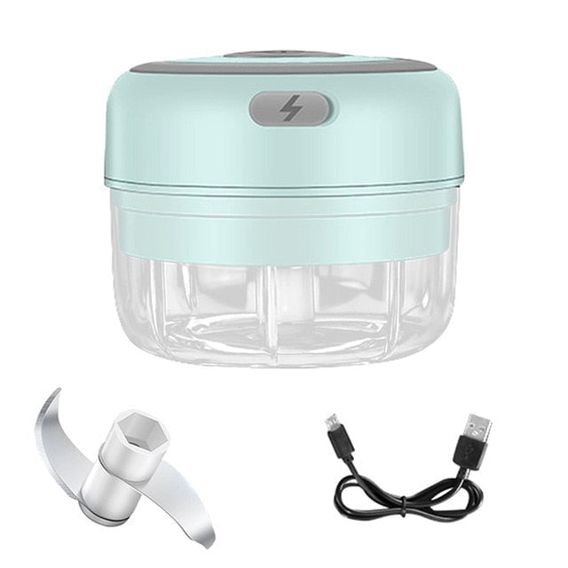 pipicars Mini USB Electric Garlic Masher 100/250ml