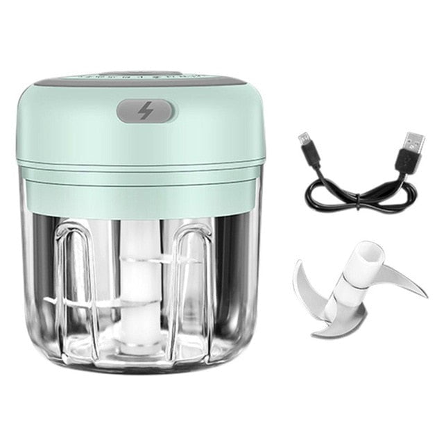 pipicars Mini USB Electric Garlic Masher 100/250ml