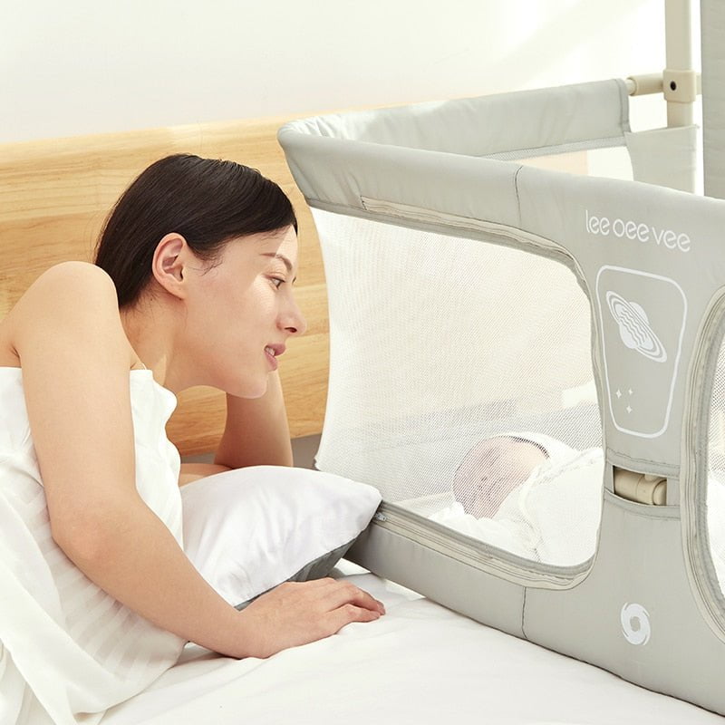 pipicars 3 In 1 Baby Bed Guardrail Crib For 0-36 months Adaptable To Bed