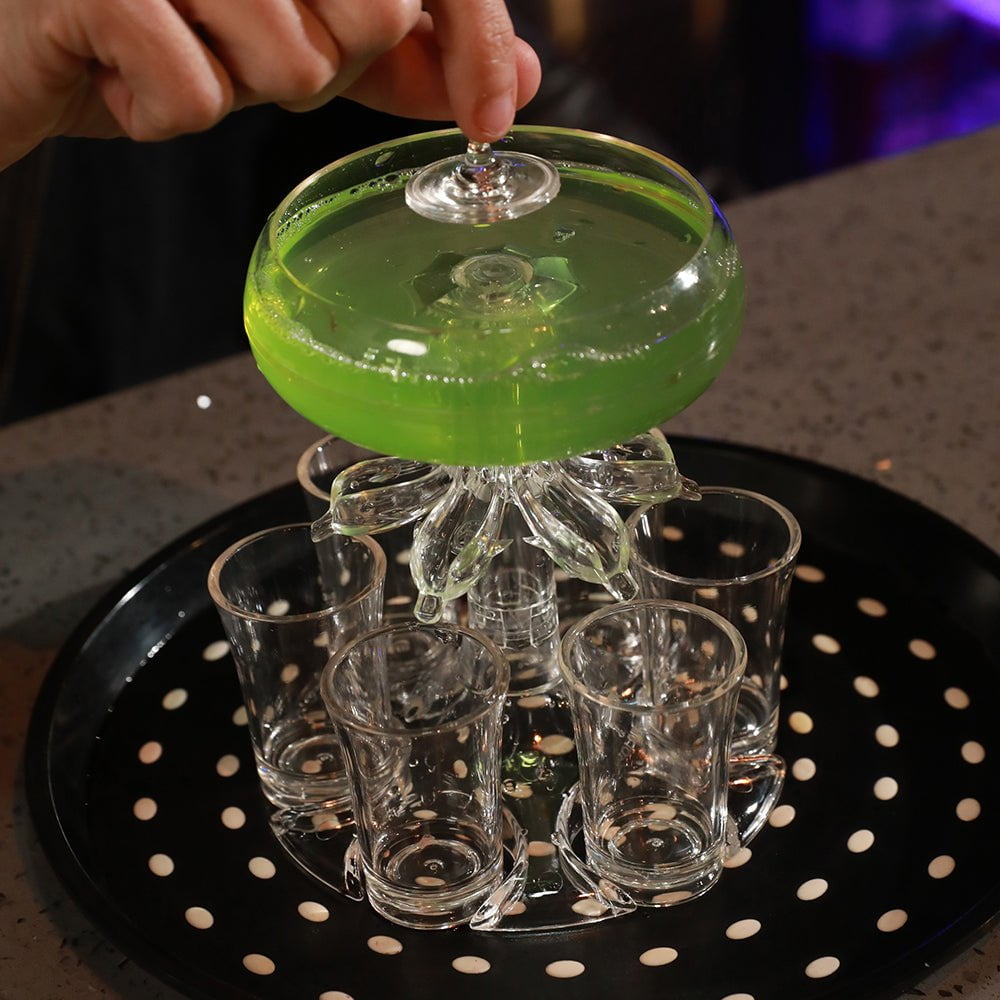 pipicars Holder Bar Glass Bottle Dispensers