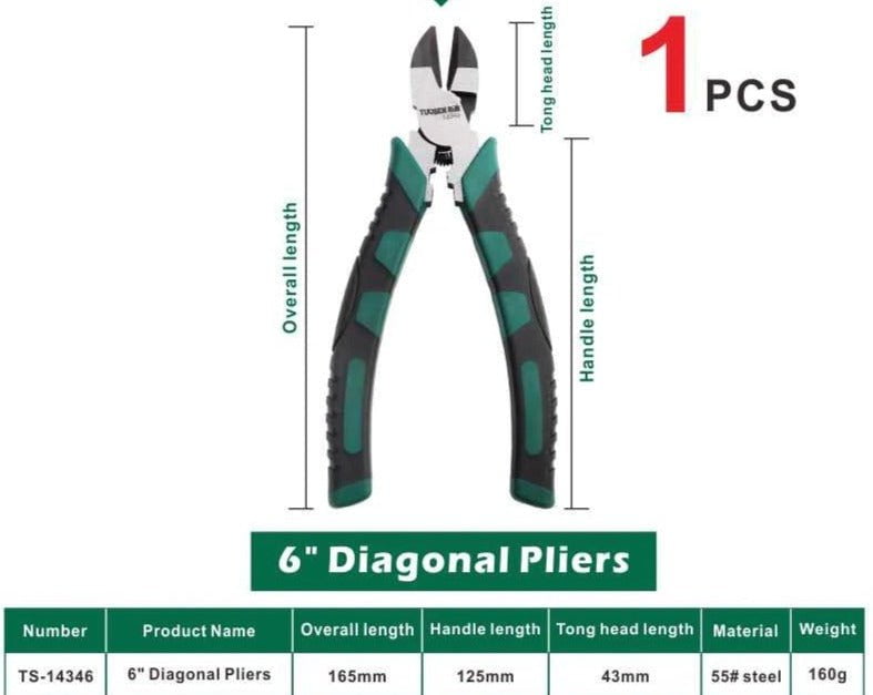pipicars Store 6''/8''/9'' Multifunction Pliers Set Combination