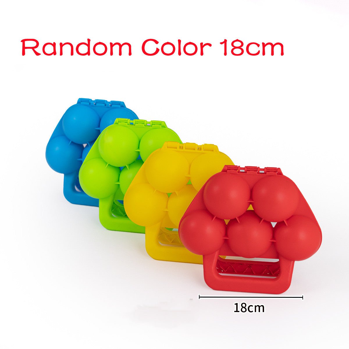 pipicars Outdoor Plastic Winter Snowball Mold Tool for Snowball Fight