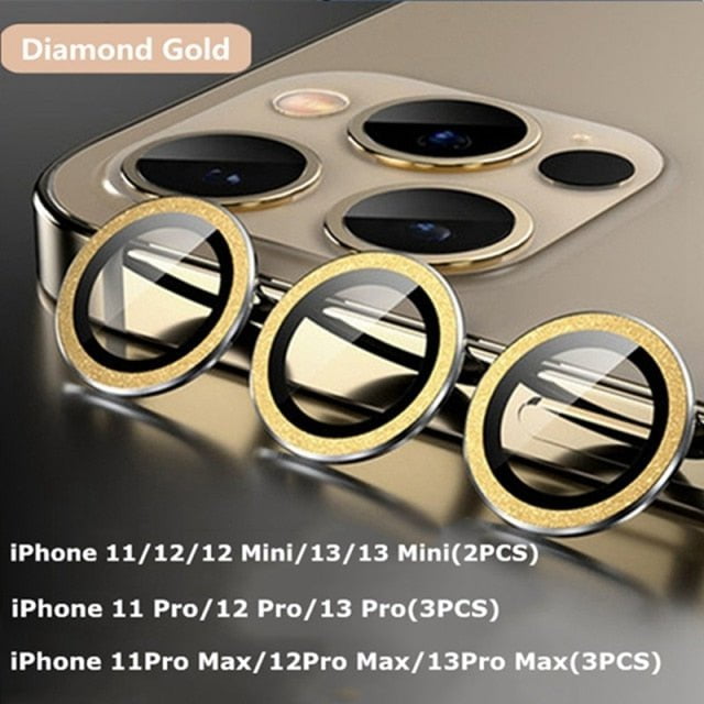 pipicars For iPhone 13 Pro Max Camera Lens Protectors