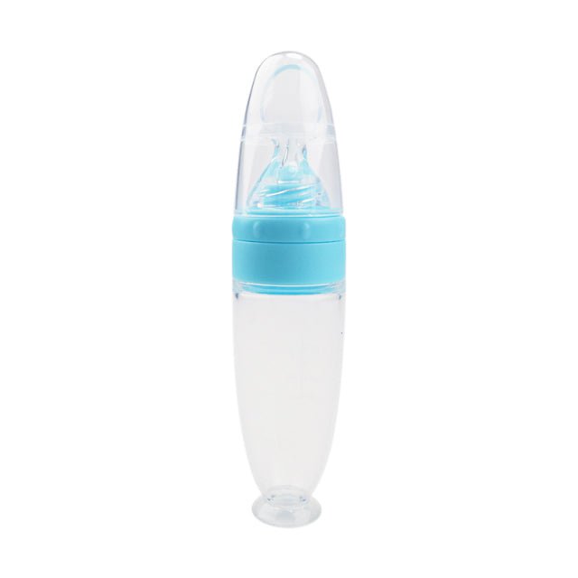 pipicars Baby Feeding Spoon Bottle Silicone Food Supplement