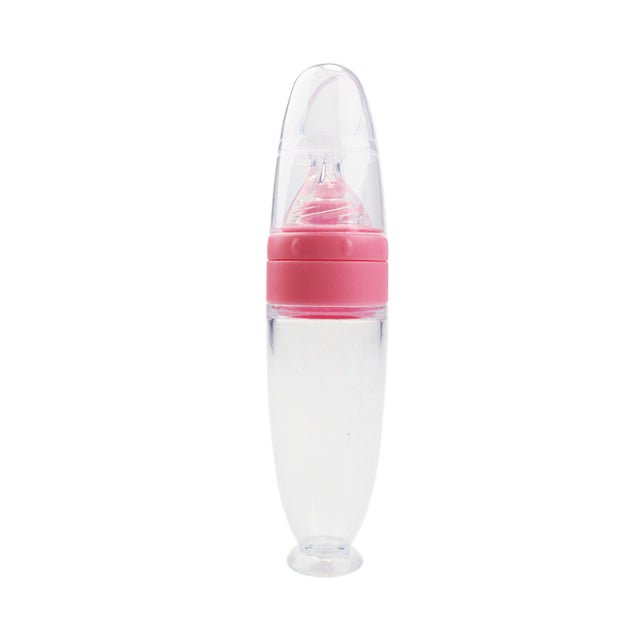 pipicars Baby Feeding Spoon Bottle Silicone Food Supplement