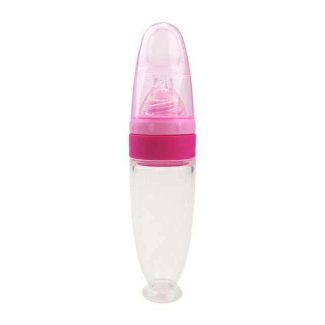 pipicars Baby Feeding Spoon Bottle Silicone Food Supplement
