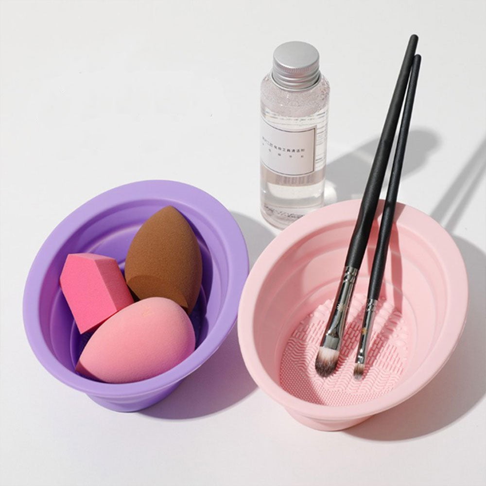 pipicars Bowl Shape Silicone Makeup Brush Cleaner