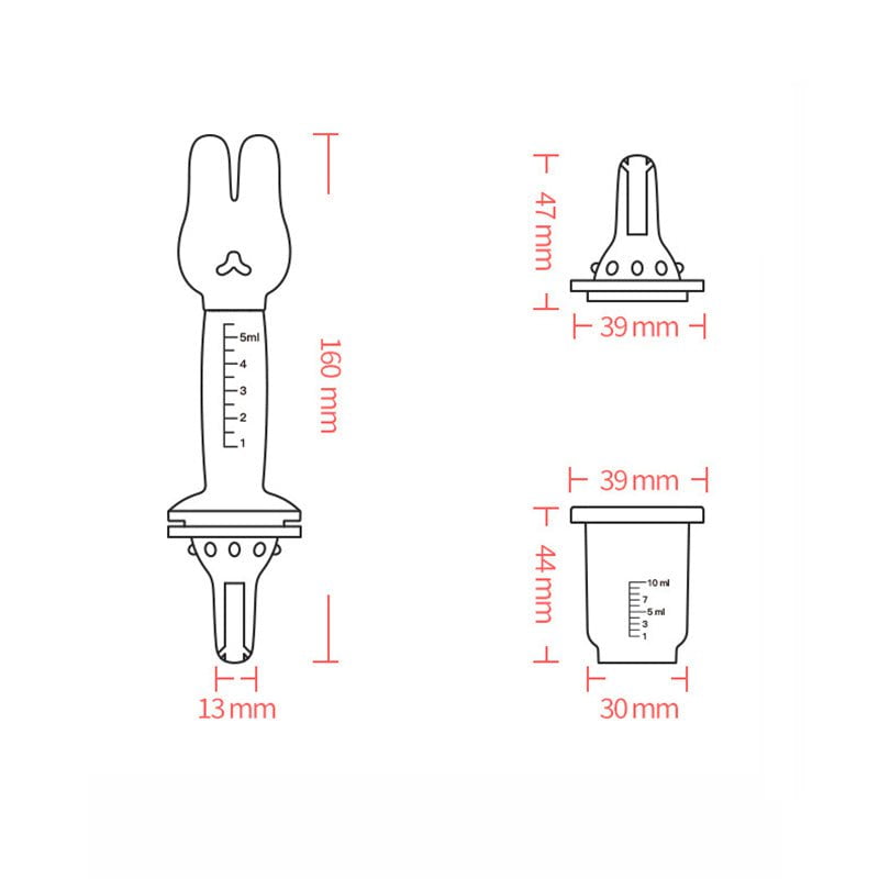 pipicars Baby Medicine Feeder Smart Medicine Dispenser Pacifier Feeder