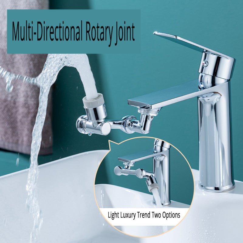pipicars Faucet Extender Universal 1080° Rotation Splash Aerator Filter