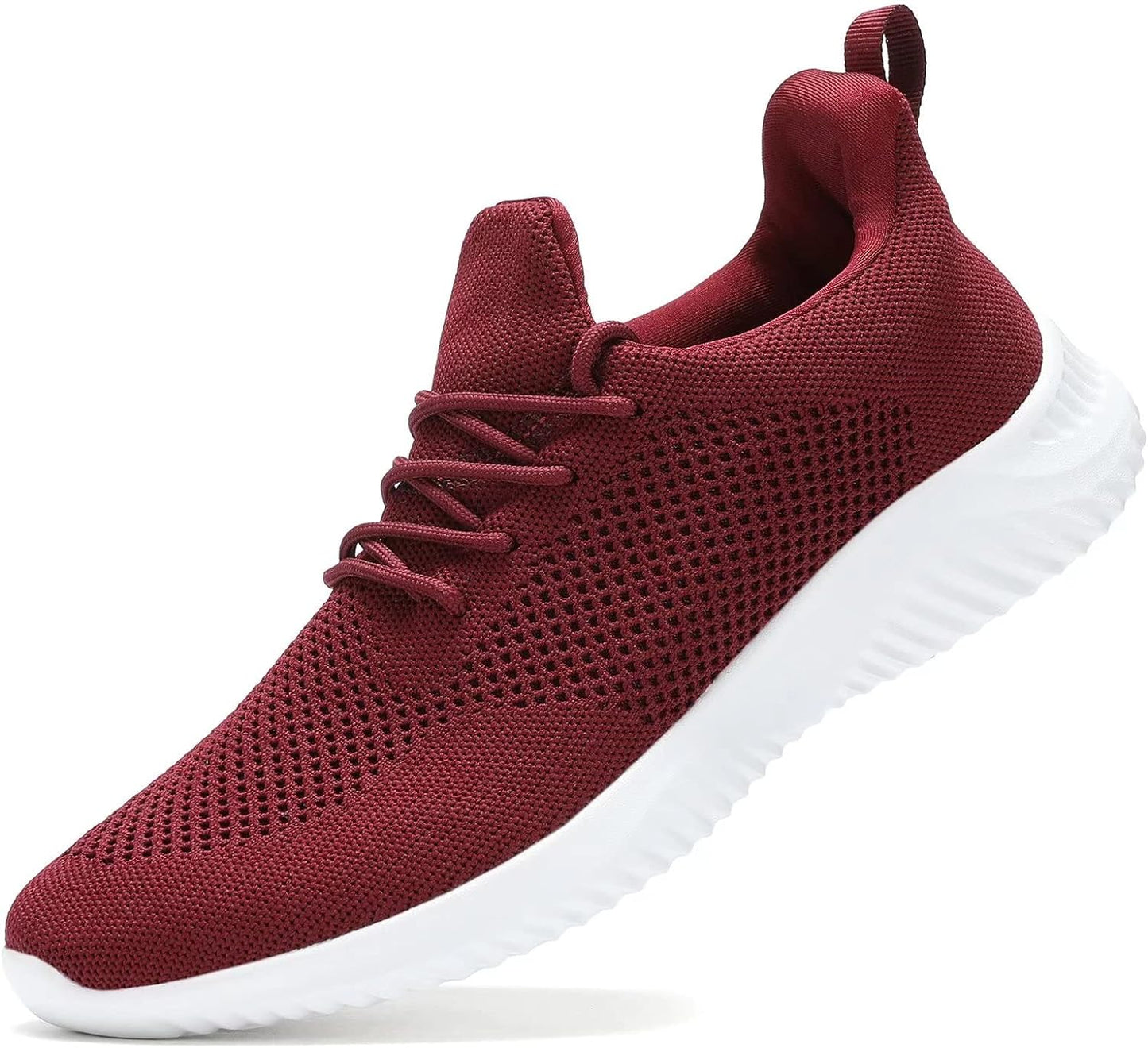 Wrezatro Men's Slip on Walking Shoes Ultra Light Breathable Non Slip Running Shoes Casual Fashion Sneakers Mesh Workout Sports