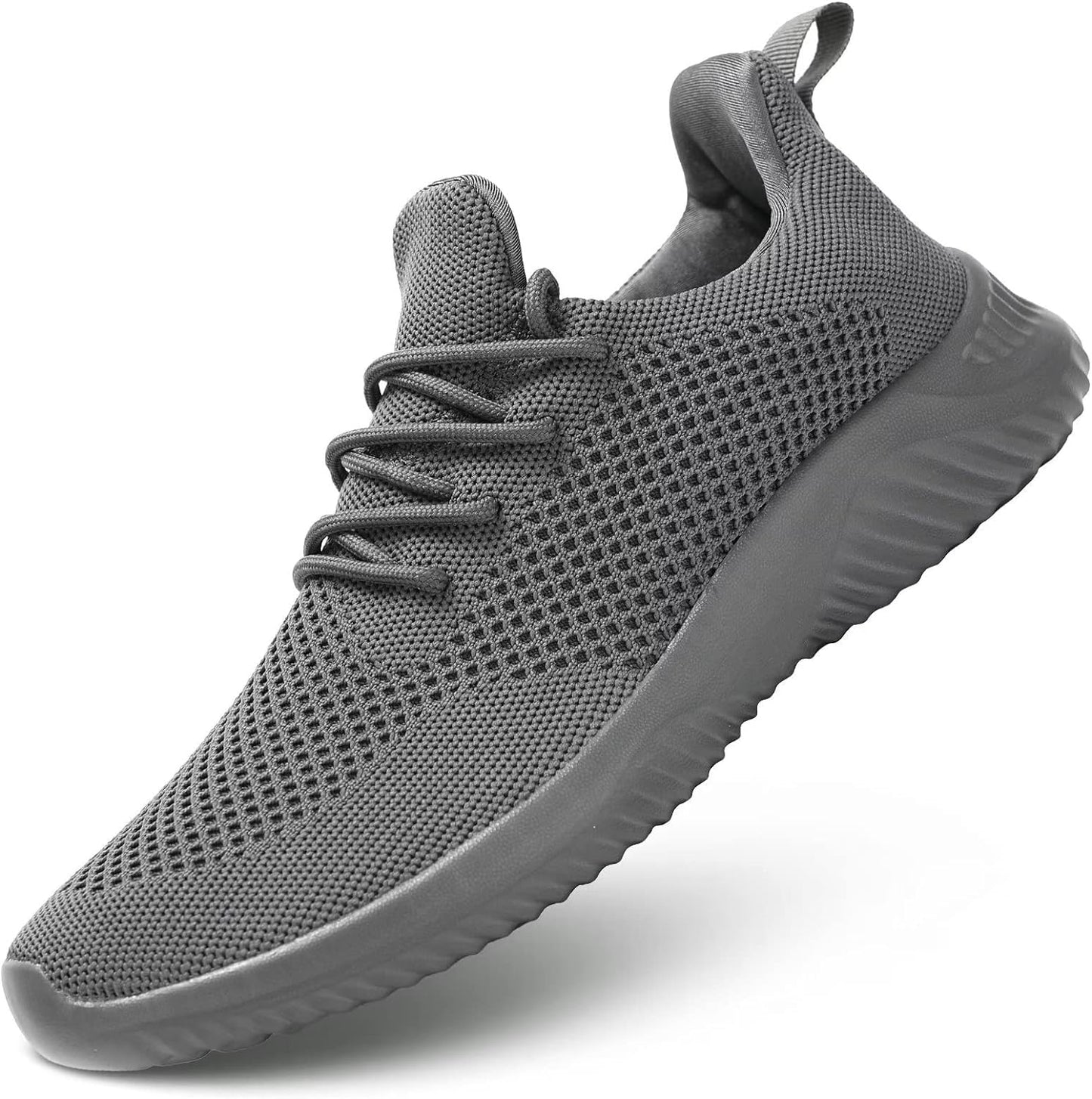 Wrezatro Men's Slip on Walking Shoes Ultra Light Breathable Non Slip Running Shoes Casual Fashion Sneakers Mesh Workout Sports