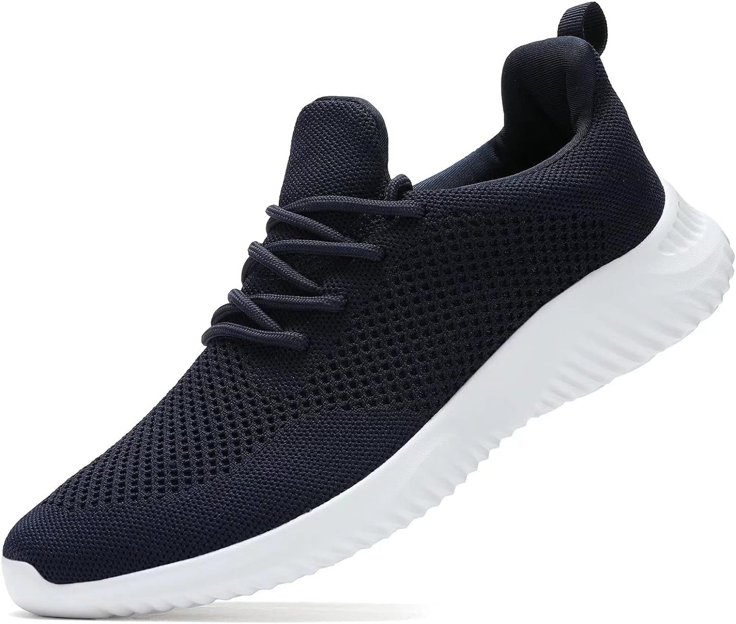 Wrezatro Men's Slip on Walking Shoes Ultra Light Breathable Non Slip Running Shoes Casual Fashion Sneakers Mesh Workout Sports
