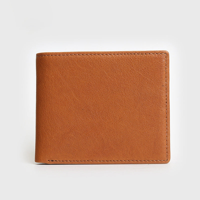 Genuine leather minimalist wallet bag