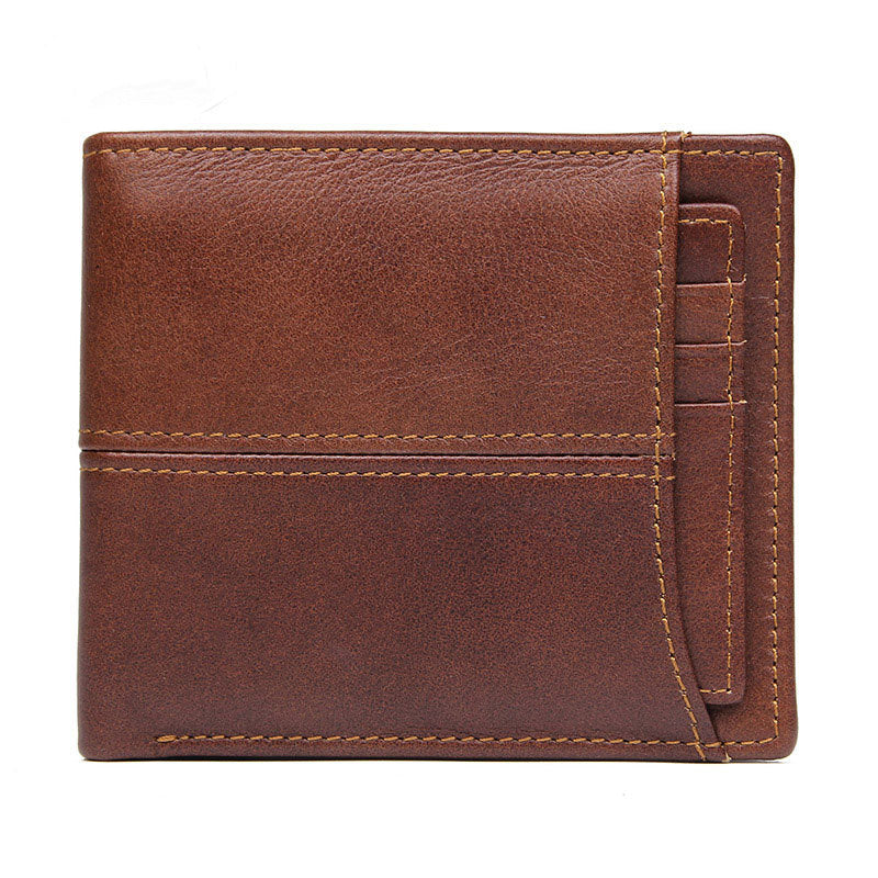 Fashionable men's leather wallet