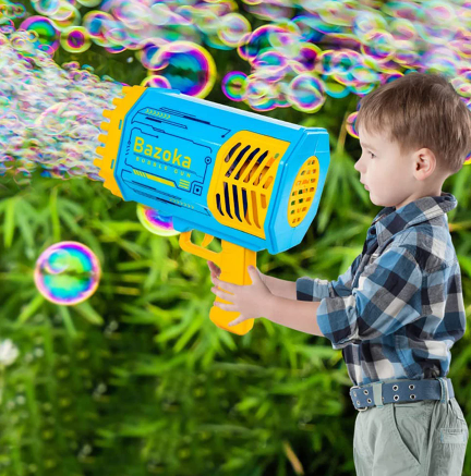 pipicars Rocket 69 Holes Soap Bubbles Machine Gun