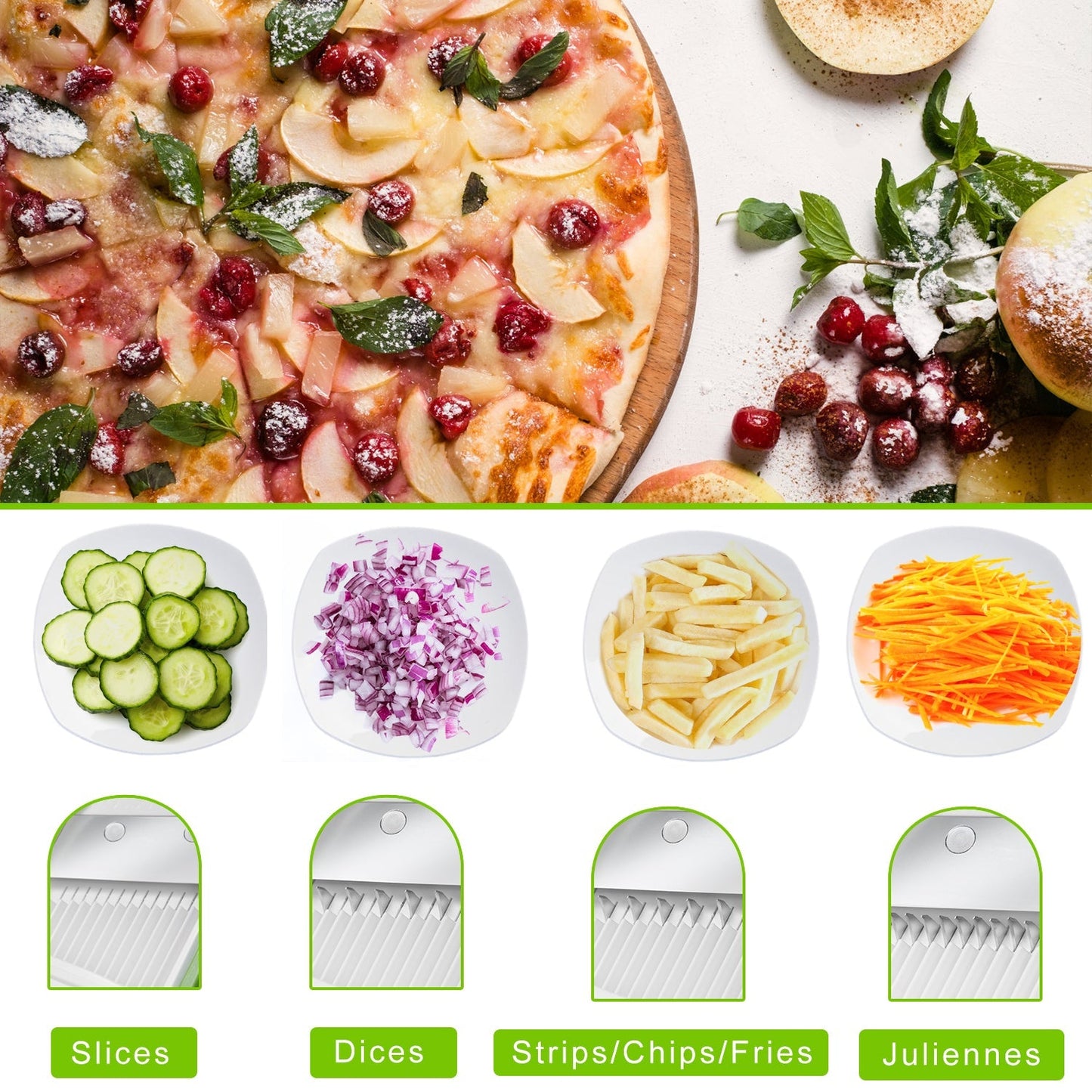 pipicars Kitchen Accessories Mandoline Slicer