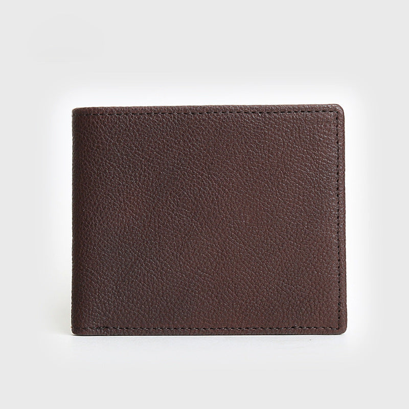Genuine leather minimalist wallet bag