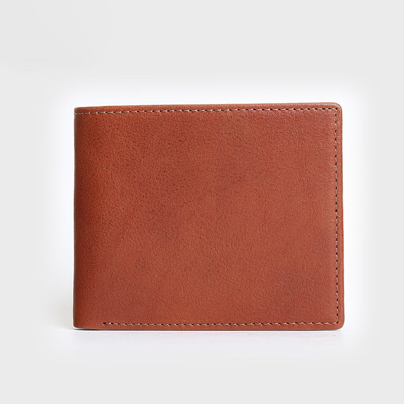 Genuine leather minimalist wallet bag
