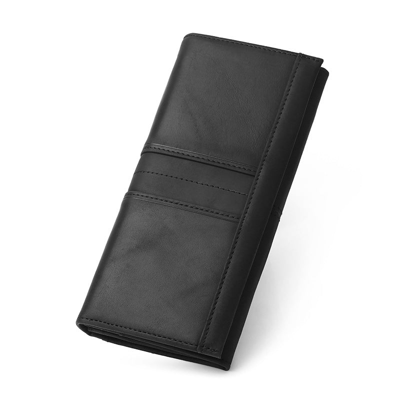 Anti theft swipe wallet