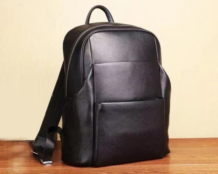 New multi-functional men's leather shoulder bag