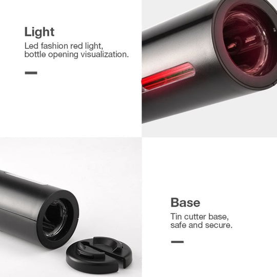 pipicars Electric Wine Opener Rechargeablewith USB Charging Cable Suit