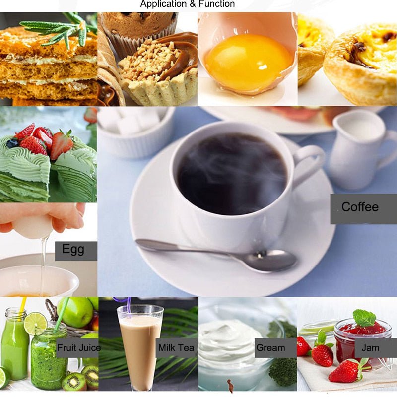 pipicars Milk Frother Automatic Handheld For Coffee