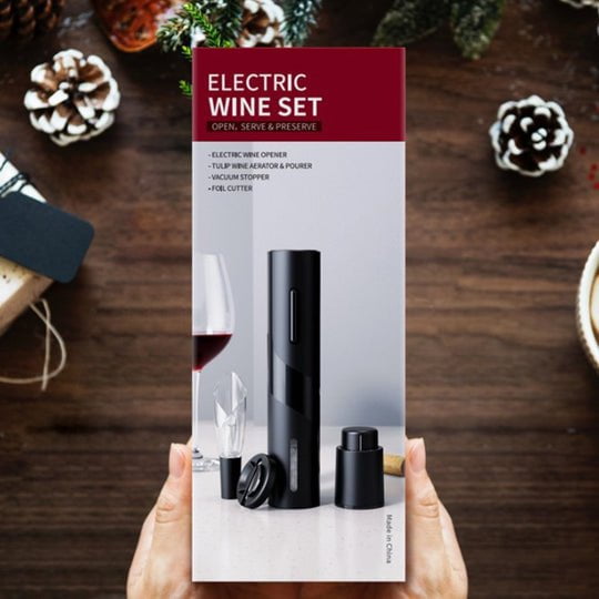 pipicars Electric Wine Opener Rechargeablewith USB Charging Cable Suit