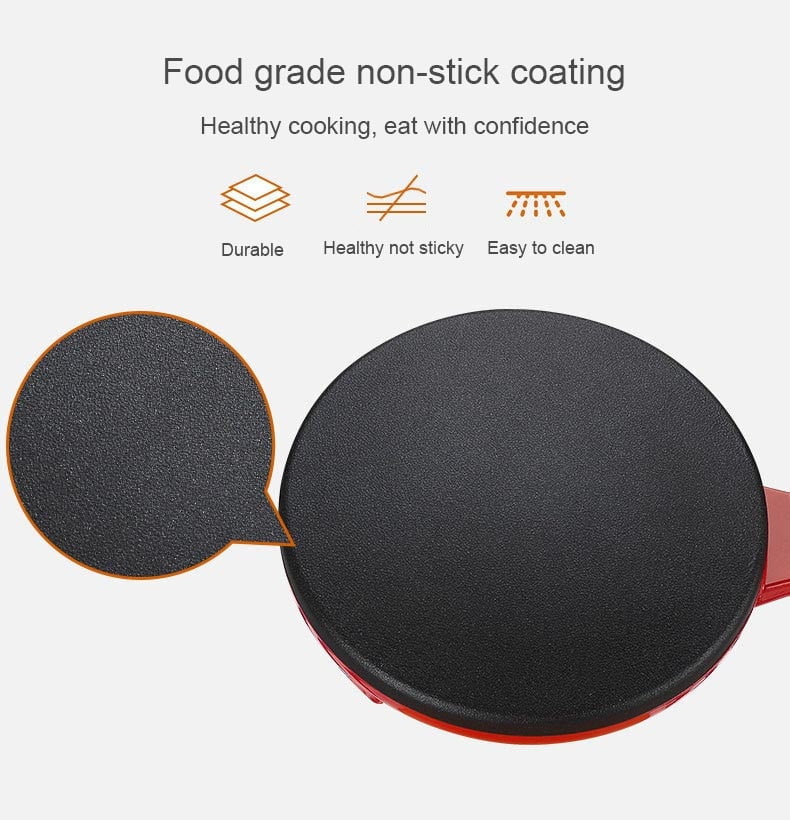 pipicars Fully Automatic Mini Home Pancake Maker