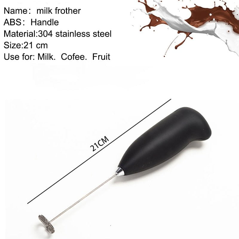 pipicars Milk Frother Automatic Handheld For Coffee