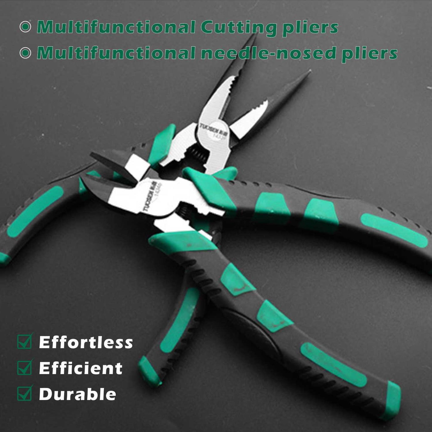 pipicars Store 6''/8''/9'' Multifunction Pliers Set Combination