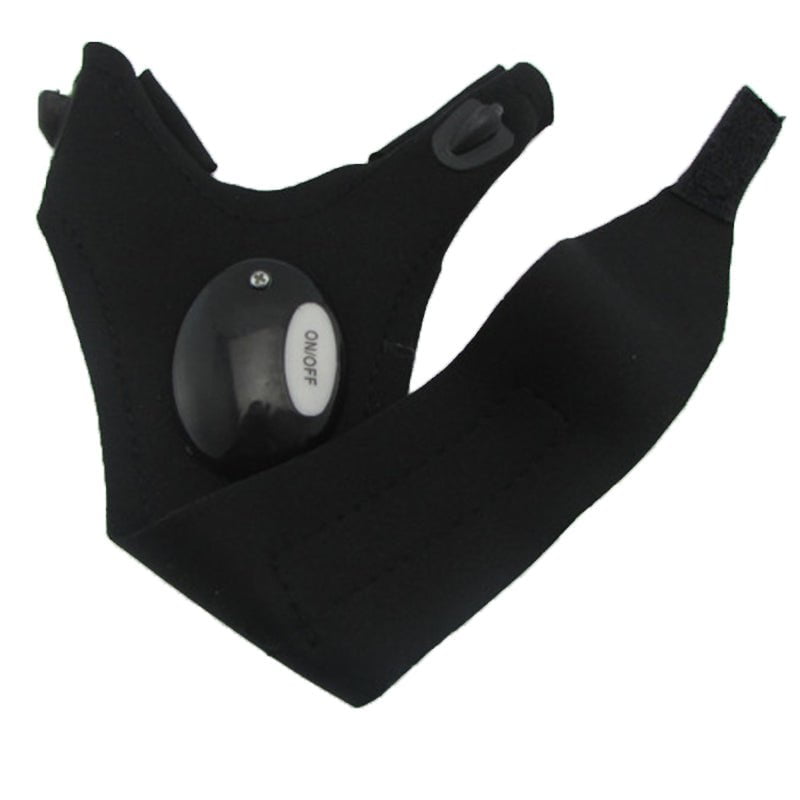 pipicars Outdoor Fingerless strap Night Light Waterproof Gloves
