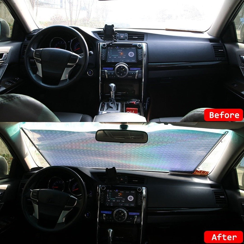 pipicars Car Automatic Retractable Sunshade