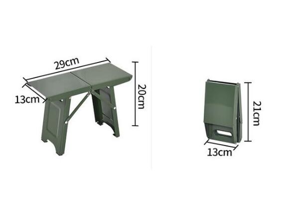 pipicars Mini Steel Portable Folding Camping Stool Chair