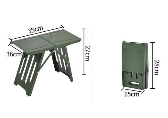 pipicars Mini Steel Portable Folding Camping Stool Chair