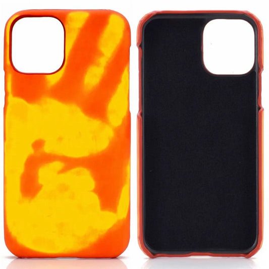 pipicars For iphone Case Thermal Sensor Heat Induction Change Color Case