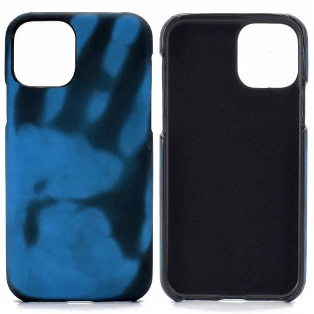 pipicars For iphone Case Thermal Sensor Heat Induction Change Color Case